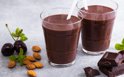 Delicious Choco-Cherry, Muscle Recovery Smoothie